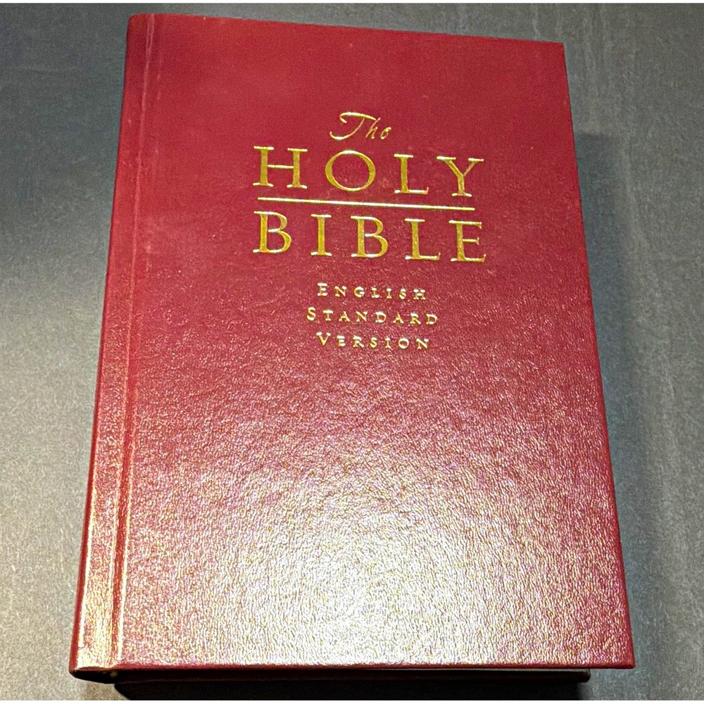 Crossway Books ESV Holy Bible - Red Hardcover, English (2001)